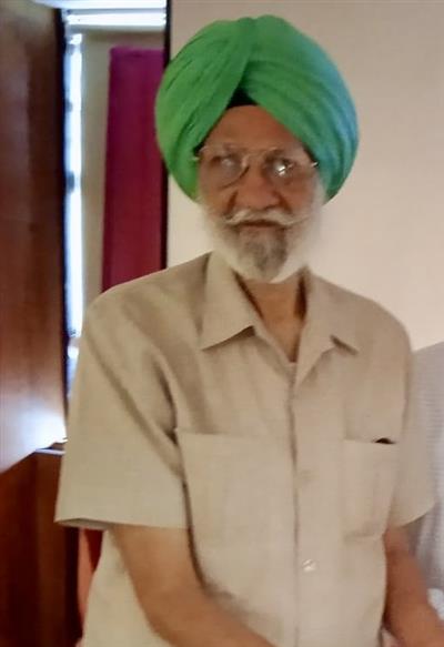 ਸੀਨੀਅਰ ਸਿਟੀਜਨ ਵੈਨਫੇਅਰ ਸੋਸਾਇਟੀ ਵੱਲੋਂ ਡਾ.ਰਤਨ ਸਿੰਘ ਜੱਗੀ ਨੂੰ ਸ਼ਰਧਾਂਜ਼ਲੀ