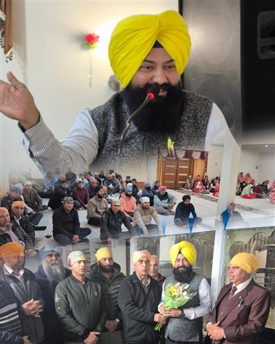 ਬੇਗਮ ਪੁਰਾ ਸੰਕਲਪ: ਨਾਂ ਤਸਵੀਸ ਖਿਰਾਜੁ ਨ ਮਾਲੁ ॥ ਖਉਫੁ ਨ ਖਤਾ ਨ ਤਰਸੁ ਜਵਾਲੁ ॥1॥ ਪੰਜਾਬ ਰਾਜ ਅਨੁਸੂਚਿਤ ਜਾਤੀ ਕਮਿਸ਼ਨ ਦੇ ਚੇਅਰਮੈਨ ਜਸਵੀਰ ਸਿੰਘ ਗੜੀ ਨੇ ਨਿਊਜ਼ੀਲੈਂਡ ’ਚ ਦਿੱਤਾ ਸੁਨੇਹਾ ‘ਮਾਨਸ ਕੀ ਜਾਤ ਸਬੈ ਏਕੈ ਪਹਿਚਾਨਬੋ’ -ਹਰਜਿੰਦਰ ਸਿੰਘ ਬਸਿਆਲਾ-