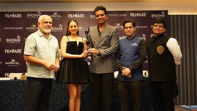 BHUTANI FILMFARE AWARDS PUNJABI 2025: SARGUN MEHTA UNVEILS THE ICONIC BLACK LADY AT THE PRESS CONFERENCE