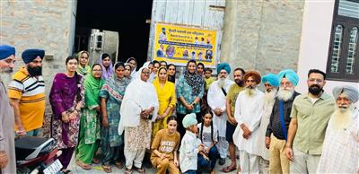 ਸ਼੍ਰੋਮਣੀ ਅਕਾਲੀ ਦਲ ਅੰਮ੍ਰਿਤਸਰ ਵੱਲੋਂ ਜ਼ਿਲਾ ਬਰਨਾਲਾ ਸੰਧੂ ਪੱਤੀ ਵਿਖੇ ਇੱਕ ਹੋਰ ਸਿਖਲਾਈ ਸਿਲਾਈ ਕੈਂਪ ਦਾ ਉਦਘਾਟਨ ਕੀਤਾ ਗਿਆ।