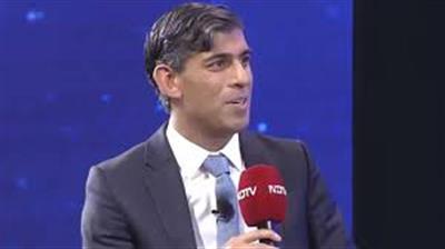 NDTV वर्ल्ड समिट में बोले ऋषि सुनक, कहा ‘जलेबी-बर्फी लेकर जा रहा हूं घर’