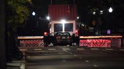 Motorist Arrested After Crashing Vehicle into White House Security Gate