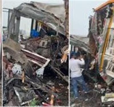 ਪਟਿਆਲਾ ਵਿੱਚ ਰੋਡਵੇਜ਼ ਬੱਸ ਤੇ ਟਰੱਕ ਦੀ ਭਿਆਨਕ ਟੱਕਰ: ਕੰਡਕਟਰ ਦੀ ਮੌਤ, 12 ਯਾਤਰੀ ਜ਼ਖਮੀ